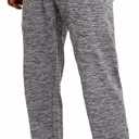 HODOSPORTS 32"/34"/36"/38"/40" Inseam Tall Mens Sweatpants Zipper Pocket Extra Tall Joggers Workout Pants (Large, Light Hemp Grey)