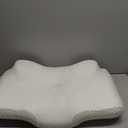 Osteo Cervical Pillow for Neck Pain Relief, Hollow Design Odorless Memory Foam Pillows with Cooling Case, Adjustable Orthopedic Bed Pillow for Sleeping, Support for Side Back Sleepers (Queen(25.5*16.5*5.2/4.1 inches), White)