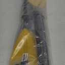 OCEANBROAD Kayak Paddle  Alloy Shaft Kayaking Boating Canoeing Oar with Paddle Leash (Yellow), Size: 90.5''- 2 Paddles