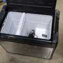 BougeRV 12 Volt Portable Refrigerator, 81 Quart Rocky V2.0 Dual Zone Car Fridge Freezer with LG Compressor, Compressor Cooler with App Control 12/24V DC, 110~240V AC for Camping, Travel, RV, Truck