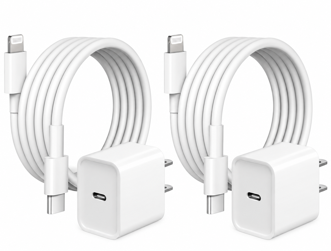 iPhone Charger Fast Charging 2 Pack 20W USB C Charger with Lightning Cable For iPhone 14/13/12/11/Pro/Pro Max/Mini/Xs Max/XR/X, iPad 