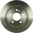 BOSCH 36010977 QuietCast Premium Disc Brake Rotor - Compatible with Select Mercedes-Benz E250, E320, E500; REAR - Single