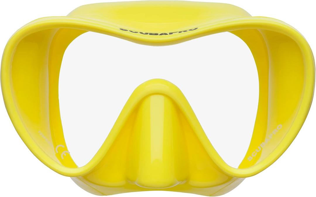 Scubapro DIVE MASK - Trinidad 3 Single Lens Scuba Diving Mask, Purple (Yellow)