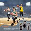 Knee Pads Brace for Men Women Protective Gear for Volleyball, Basketball, Football, Yoga, Skating, Skateboard, Scooter & Bike 2 Pack Breathable Knee Guards for Active Workouts