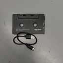 Arsvita Car Audio Bluetooth Wireless Cassette Receiver, Tape Player Bluetooth 5.0 Cassette Aux Adapter, Black