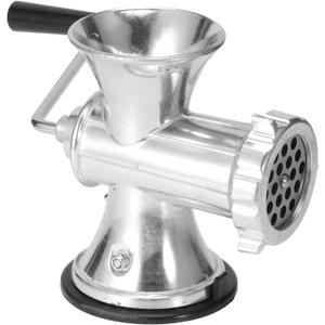 Manual Meat Grinder, Aluminum Alloy Hand Crank Meat Grinding Machine Sausage Stuffer Maker Household Pork Mincer with Vacuum Suction Cup for Home Kitchen Use