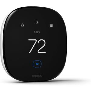 ecobee Smart Thermostat Enhanced - Programmable Wifi Thermostat - Works with Siri, Alexa, Google Assistant - Energy Star Certified - Smart Home