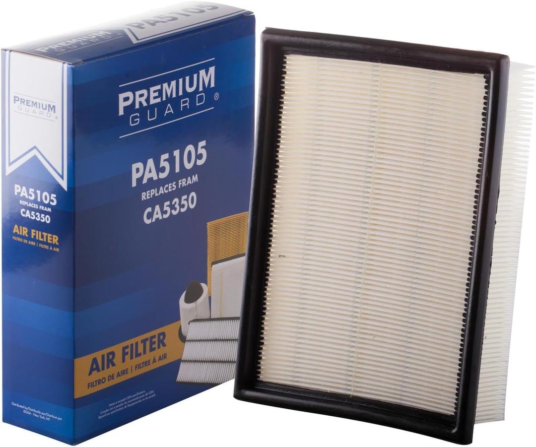 PG Engine Air Filter PA5105 | Fits 2001-2006 BMW 330Ci, 325Ci, 2004-2006 X3, 2001-2005 330i, 2003-2009 Z4, 2001-2005 325xi, 2001-2003 530i, 525i, 2001-2005 330xi, 2001-2002 Z3