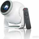 WorldCup Limited Edition Short Throw Mini Portable Projector with WiFi and Bluetooth,Android Smart TV Projector Portable Ceiling Movie Projector for Home Theater & Outdoor Use