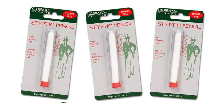 Clubman Pinaud Styptic Pencil for Nick Relief - 0.33 oz, 3 pack