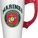 Spoontiques MARINES TRAVEL MUG, 18 ounces
