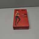 3 x HA WA Black Tights for Women, 2 Pairs Opaque Tights with Control Top Pantyhose (Black, XL)