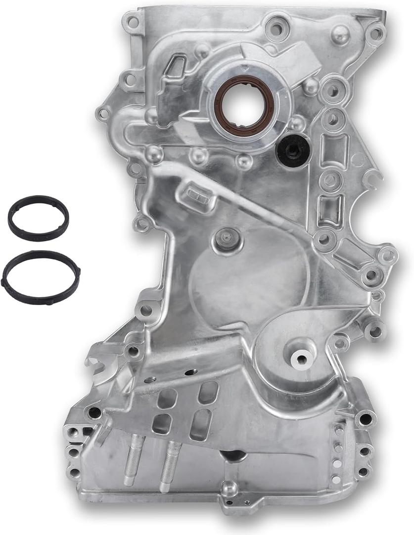AULINK M580 21350-2E030 Timing Chain Cover Oil Pump For Hyundai Tucson 2.0L 2014-2021,Elantra 1.8L 2012-2013,For Kia Forte 1.8L Koup 2.0L 2014-2016,Forte Forte5 2.0L 2014-2018,Soul 2.0L 2012-2019