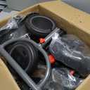 Toddler Tricycle for 18 Months to 5 Years, Foldable Tricycles for 3-5 Year Olds, Kids Tricycle with Adjustable Carry-Friendly Ergonomic Seat and Covered Large Basket, Grey