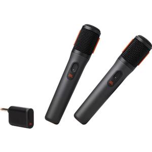 JBL PartyBox Wireless Mic - 2X Digital Wireless Microphones, Rechargeable Battery (20hrs - 700mAh), Clear Voice, Crisp Sound, Stable 2.4GHz Connection, Compatible with All PartyBox Speakers (Black) JBL PartyBox Wireless Mic - 2X Digital Wireless Microphones, Rechargeable Battery (20hrs - 700mAh), Clear Voice, Crisp Sound, Stable 2.4GHz Connection, Compatible with All PartyBox Speakers (Black)