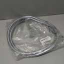 hansgrohe Techniflex Handheld Shower Replacement Shower Hose 80-inch Easy Install Modern Shower Hose in Chrome, 28274000