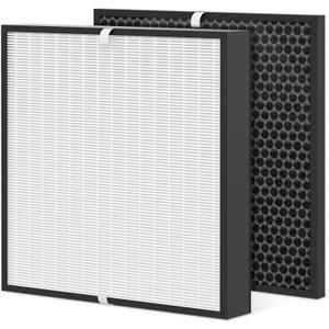 EJ120 Replacement Filter Compatible with EJ Air Purifier, Include Efficiency Filter and Activated Carbon Filter