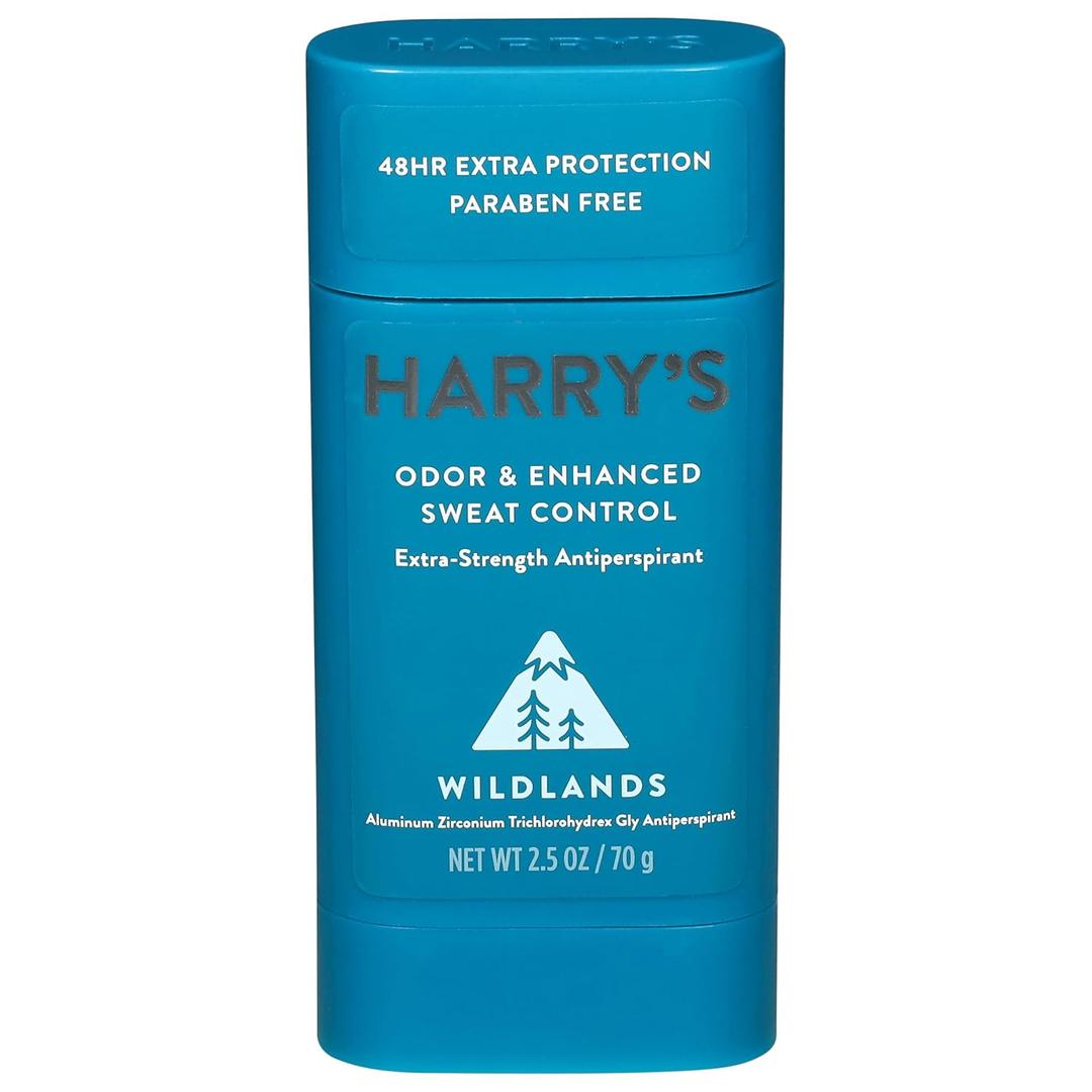 Harry's Wildlands Extra-Strength Antiperspirant Stick for Men - Woodsy Scent - 2.5oz