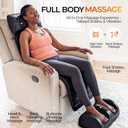 Full Body Massage Mat with Detachable Neck Massager,Shiatsu Back Massage Pad for Reclining Chair,10 Motors Vibrating Heating Pad,Whole Body Massager Mat for Pain Relief,Ideal Wellness Gift for Mom Dad