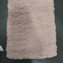 Blush Bathroom Rugs, Soft Small Absorbent Microfiber Bath Rugs Non Slip Quick Dry Fluffy Bath Mats for Bathroom Floor Tub Showers, Machine Washable, 18x24 Inch, 5 Pack