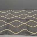 Mud Mats for Dogs Large, Dirt Trapper Mud Mats for Dogs Indoor Entrance for Food and Water Non-Slip Dog Bed Machine Washable Door Mat Indoor for Muddy Paws 32"x20" Grey