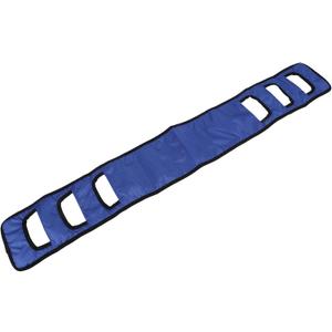 Padded Patient Transfer Sling Gait Belt, Breathable Lift Aid for Elderly and Disabled, Mobility Assistance Belt (Blue)