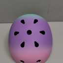 Color Gradient Adjustable Kids Bike Helmet with Knee & Elbow Pads Set | Multi-Sport Safety Gear for Boys & Girls Ages 5-14 | Skateboarding, Scooters, Roller & Inline Skating, Longboarding, M