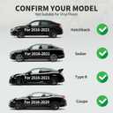 YITAMOTOR Floor Mats for Honda Civic Sedan/Type R 2016-2021 TPE All-Weather