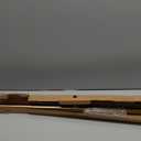 Ivilon Drapery Window Curtain Rod - End Cap Style Design 1 Inch Pole. 48 to 86 Inch Color Warm Gold