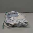 DriftAway Double Layer Linen Blackout Tie Up Curtains Thermal Insulated Fully Lined Balloon Roman Shade Bathroom Window Adjustable Rod Pocket for Small Window 45 Inch by 63 Inch Light Linen