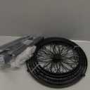 5-Pack Decent Metal Plant Stands, Heavy Duty Flower Pot Stands for Multiple Plant, Anti-Rust Iron Plant Pot Shelf, Decoration Racks for Home Indoor and Outdoor (5 Pack Black)