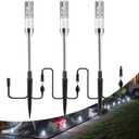 B-right 3PCS Extension Lights for Path Lights, Extendable Waterproof 0.8W 95 Lumens per Light Cool White 6000K (No Adapter)