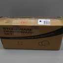 LIANYU Wide Shallow Pasta Bowls Set of 4, Deep Dinner Salad Plates, 8.25" Large Ceramic Serving Bowls Plates, Microwave & Dishwasher Safe, Polar White