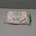 Large Quilted Makeup Bag for Women and Girls, Cute Coquette Floral Cotton Cosmetic Bag, Aesthetic Travel Organized Toiletry Bags (01 Pink Bows)