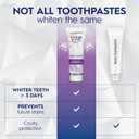 Crest 3D White Teeth Whitening Toothpaste for Adults, 4.6oz, 3 Pack, Stain Remover, Cavity Protection Fluoride Toothpaste, Strengthens Enamel, Faster Whitening, Brightens Teeth, Travel Size