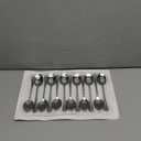 Stylish Stainless Steel Spoon Set 12 Pcs For Weddings, Parties, And Home Dining(Black)