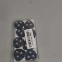 Appliance Casters - Furniture Sliders & Appliance Rollers for Kitchen, Coffee Machine, Blender, Oven - Helps Mom or Wife Easily Solve Countertop Sliding (Black, 8pcs)