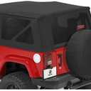 Bestop Window Set 5812935 for Jeep Wrangler JK 2-Door 2007-2010
Fits Jeep Wrangler JK, 2-Door, 2007-2010, Black Diamond, Fits Sailcloth Replace-A-Top 79136, 79142