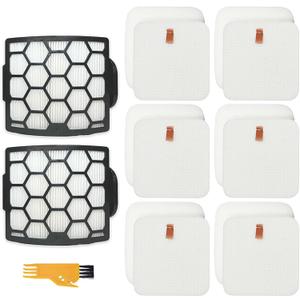 UV900 Filter Replacement for Shark UV850 UV900 LA492 LA490 UV900CCO Lift-Away Corded Upright Vacuum Cleaner - Compare to Part #XHF320 & XFFK602UKT