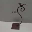 Marbrasse Desktop Glass Planter Hydroponics Vase,Planter Bulb Vase with Holder for Home Decoration,Modern Creative Bird Plant Terrarium Stand, Scindapsus Container (Water Drop Vase)