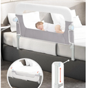 Bed Rail for Toddlers, 47" Toddler Bed Rails with Adjustable Height, Foldable Baby Bed Rail Guard, Bed Rails for Twin, Full, Queen, King Size Bed, Safety Bed Guard Rail for Toddlers