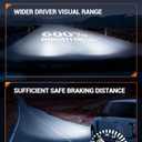 SEALIGHT 9006/HB4 Fog Light Bulbs or DRL, 12000LM 9006 Hb4 Fog Lamp Bulbs 6500K White Fog Lights or Daytime Running Light 1:1 Size Plug ang Play, Non-polarity, Interior Lighting, Pack of 2