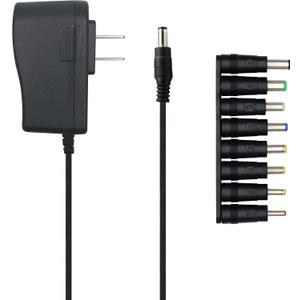 EIKS AC to DC 9V 1.5A Power Supply Adapter with 5.5mm x 2.1mm Connector Plug for Android Tablets Webcam Routers Toys Recorder Bluetooth Speaker