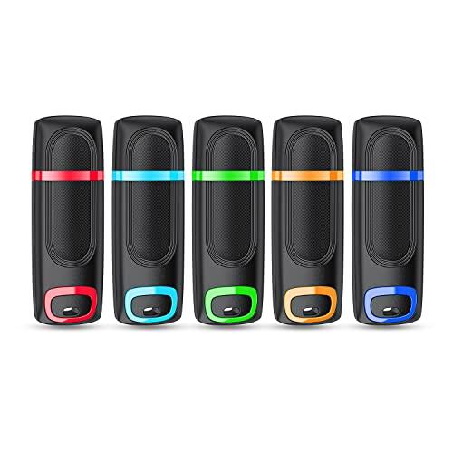 RAOYI 5 Pack 64GB Flash Drive, USB 3.0 High Speed Memory Stick Thumb Drive Jump Drive Zip Drive for Data Storage and Backup (Multicolor)