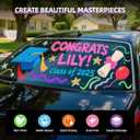 WUO Window Chalk Markers,8 Colors Car Markers,15mm 3-In-1 Jumbo Wide Nib, Dust-Free & Non-Toxic - Erasable Blackboards Marker For Rock Painting, Poster, Stone, Ceramic, Glass