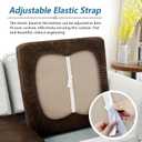 Loveseat Cushion Covers Leather-Look 2PC Stretch Love Seat Slipcover Sets for Living Room Individual Couch Seat Protector, Pet-Friendly, Non-Slip, Easy Fit - Brown