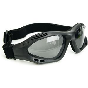 UV Protective Outdoor Glasses Military Sunglasses Outdoor Tactical Goggles (Black)