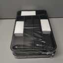 2 x Kitsure Cutlery Drawer Organiser for Kitchen - Adjustable Cutlery Tray for Effortless Utensil Sorting, Versatile Kitchen Storage & Organisation Solution, 12.13" x 1.54" x 8.07"~13.90", Black (Medium)