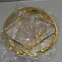 Perfume Organizer for Dresser, 2 Tier Bathroom Counter Organizers and Storage, Gold Makeup Organizer for Vanity, Bathroom Accessories & Decor, Skincare Perfume Trays Cosmetic Display Holder