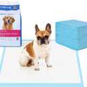 Medium 23.5x23.5 Inches Puppy Pads, 50 Counts-Disposable Polymer Upgrade Absorbent Small Dog Pee Pads, Leak Proof Pee Pads for Dogs, with Adhesive Bottom Film